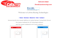 Desktop Screenshot of lasotaracing.com